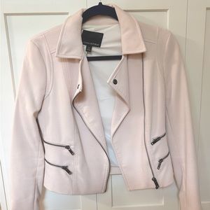Banana Republic Blush Moto Jacket